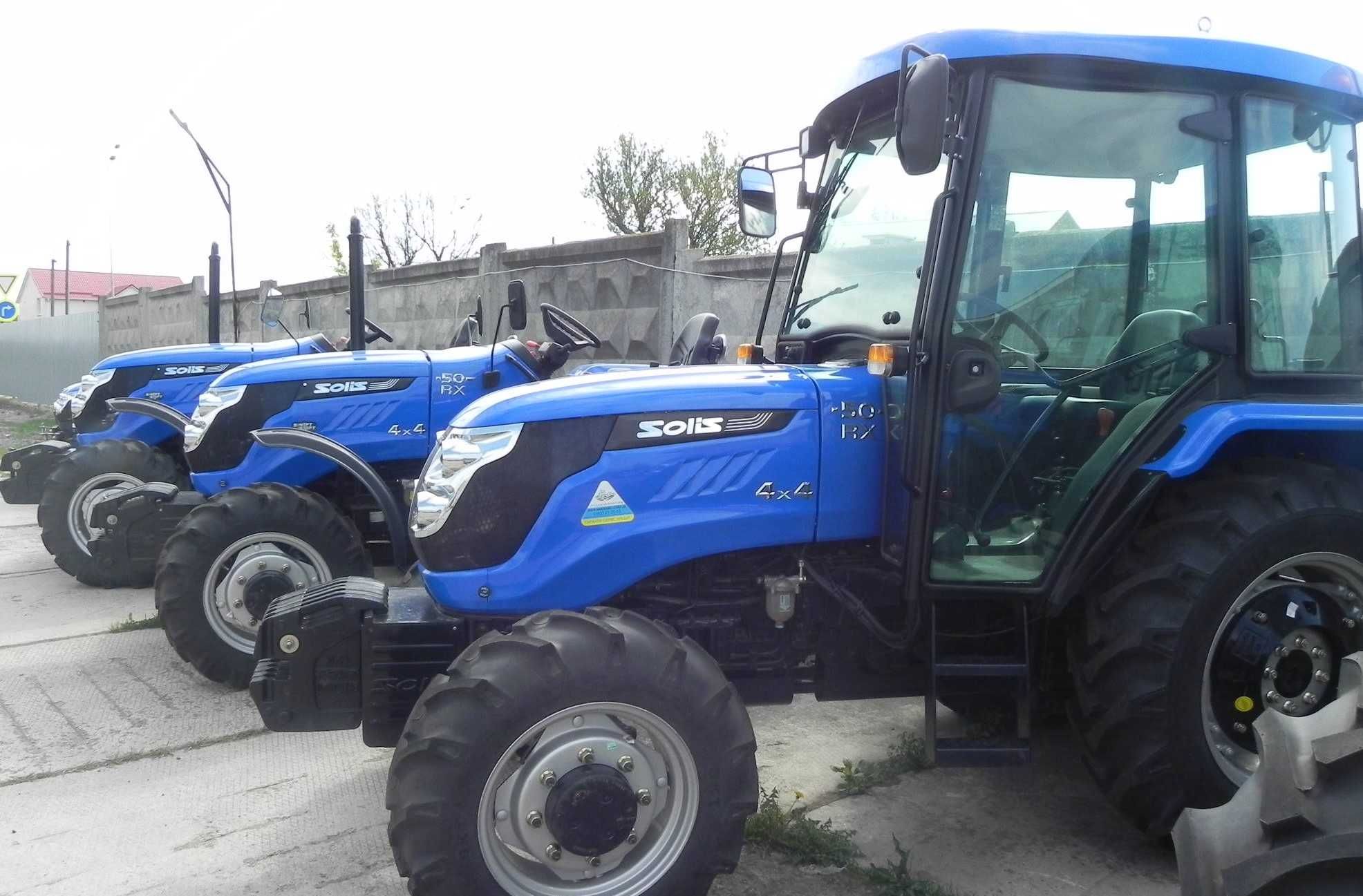 Трактор з кабіною Соліс 50 к.с.Solis. Є з реверсом Від компанії YANMAR