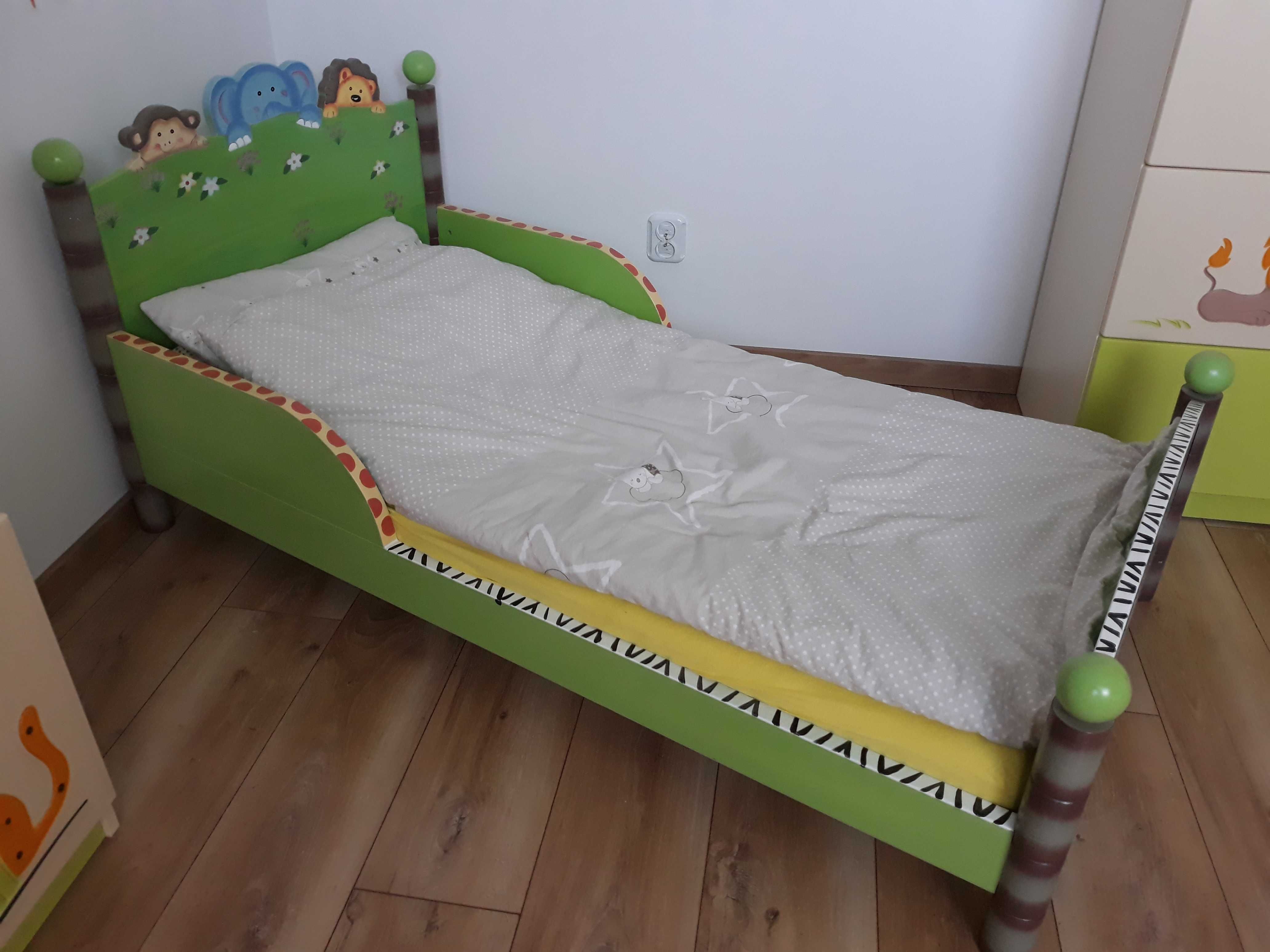 Łóżeczko dziecięce safari 140×70
