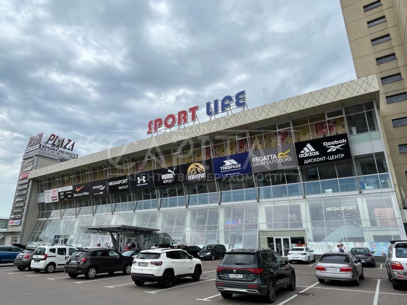 Продаж будівля цілком ТРК "PLAZA SPORT OUTLET"  Оболонський районКиїв