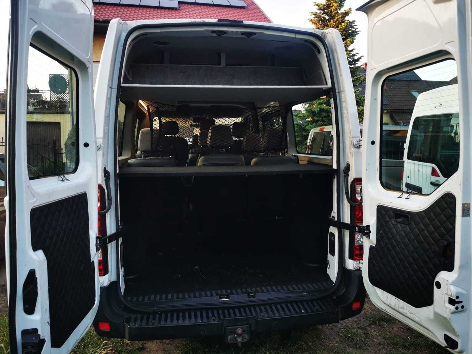 Wynajem busa, bus 9 osobowy, fotele regulowane, dużo miejsca, transpo