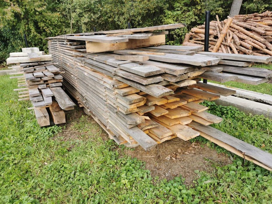 Deski sosnowe 32mm sezonowane