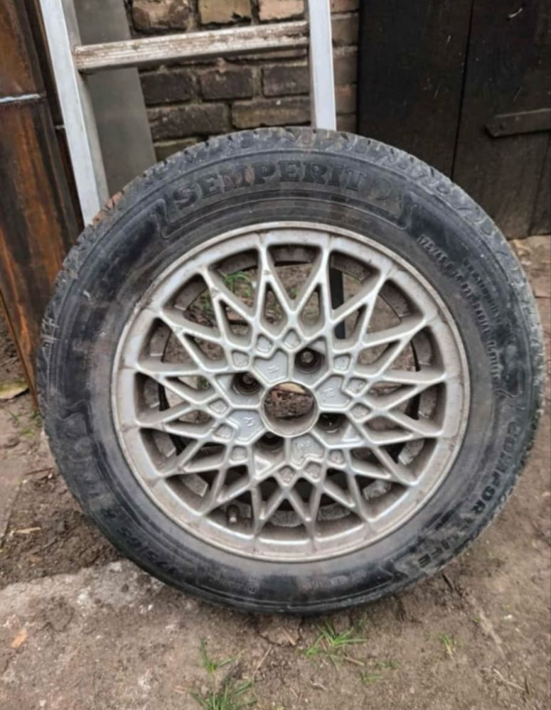 Alufelgi 14” Opel Corsa C + koła 4 sztuki