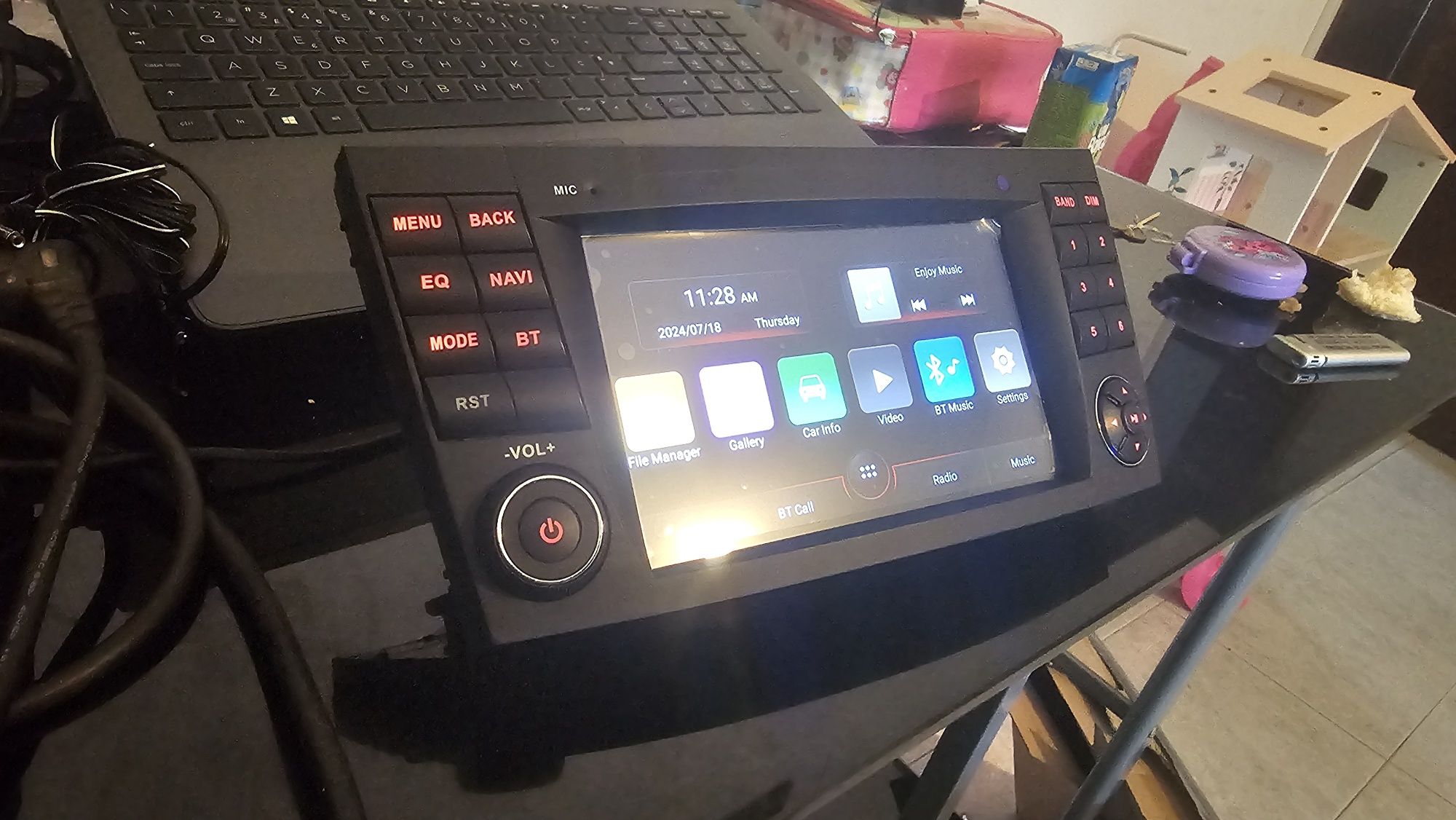 Autoradio android carplay mercedes w211