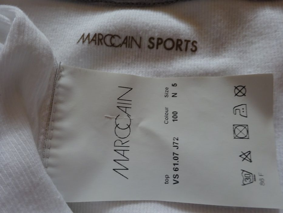 Marc Cain bluzka, koszulka biała r. 5 to jest 42