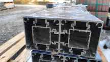 Słup aluminiowy Słupki Alu aluminium ogrodzenie panele kompozyt płot