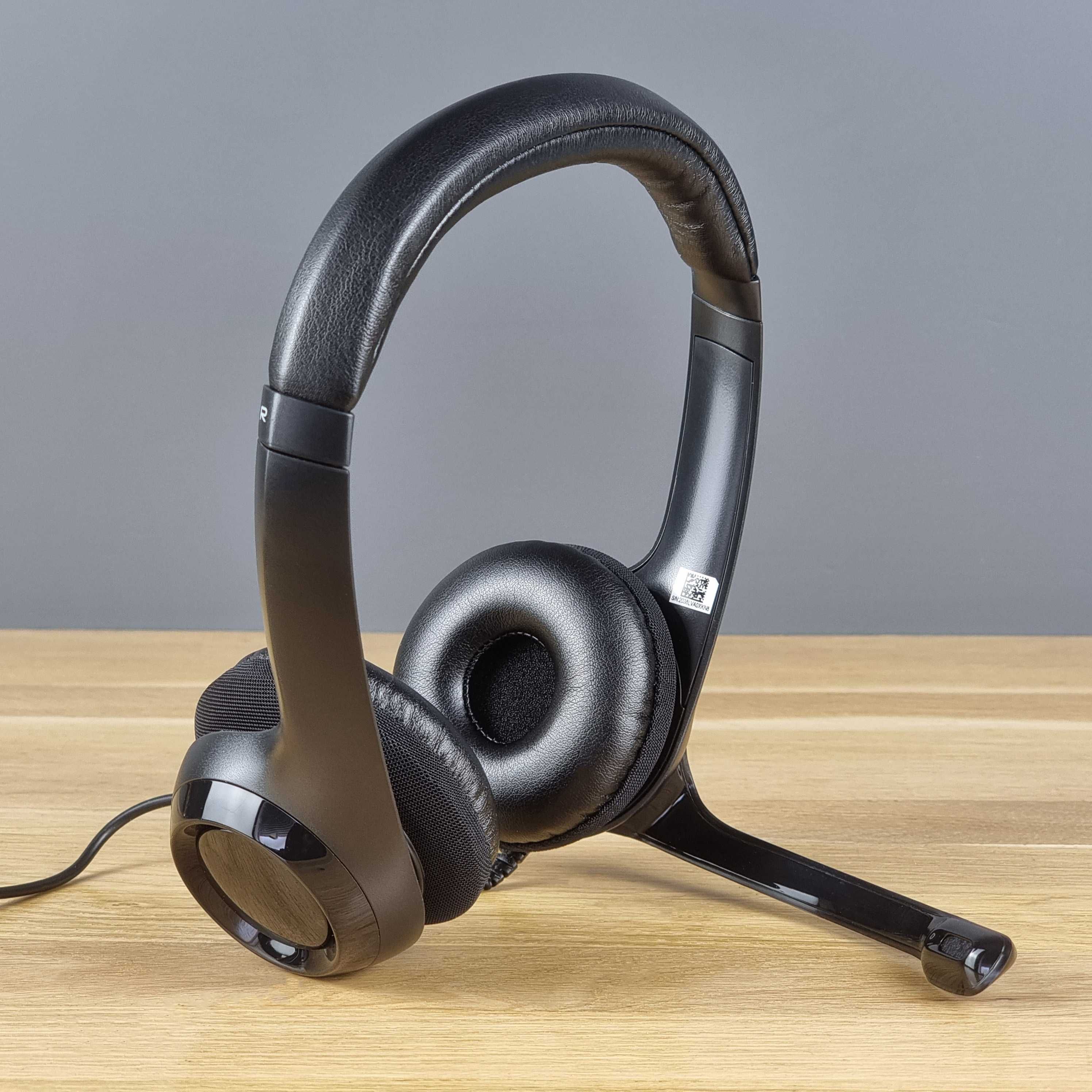 Гарнітура, навушники Logitech Headset H390 USB (981-000406) Black