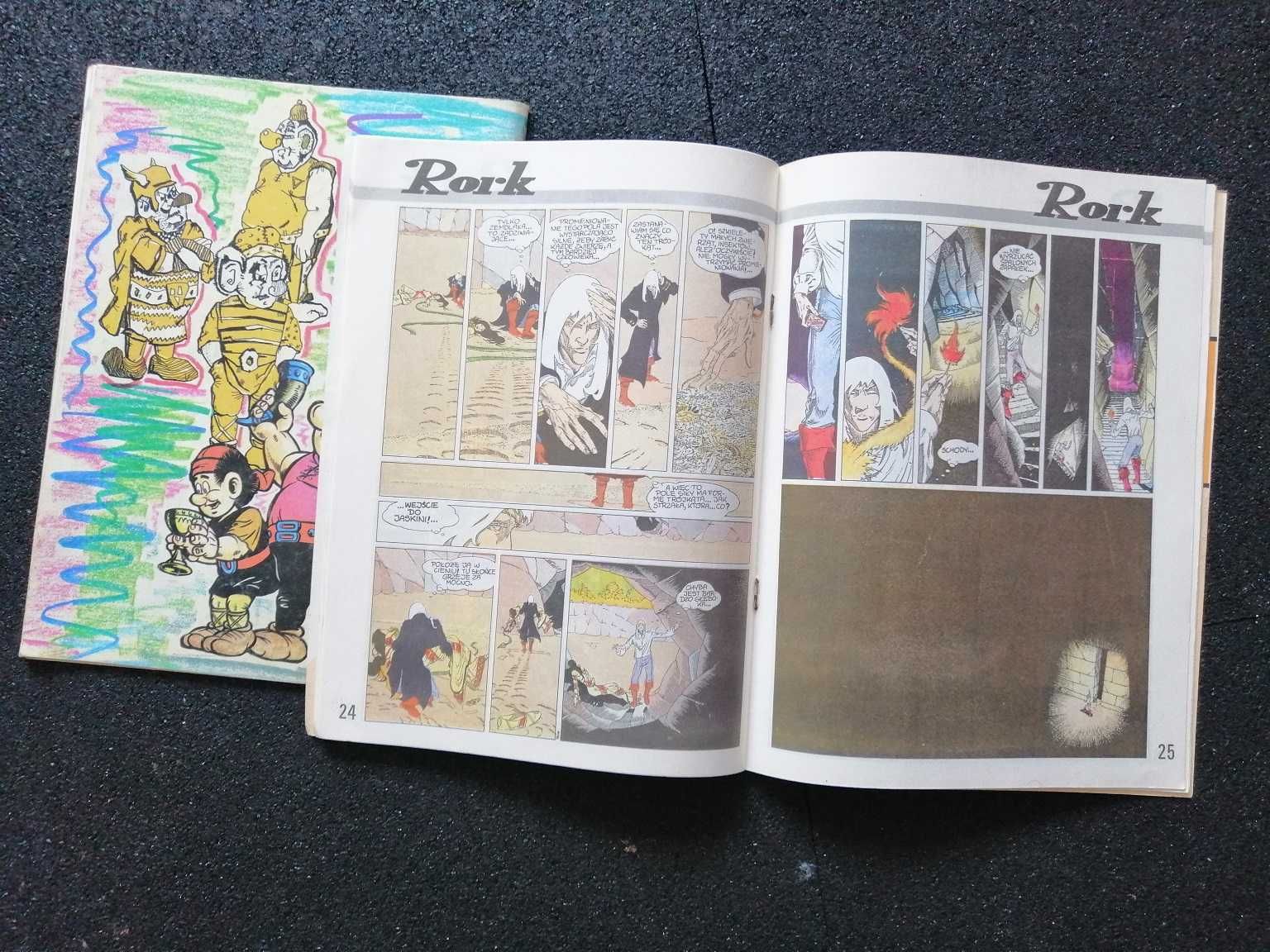 Komiksy Fantastyka RORK x 2 Andreas ! pierwsze wydanie !