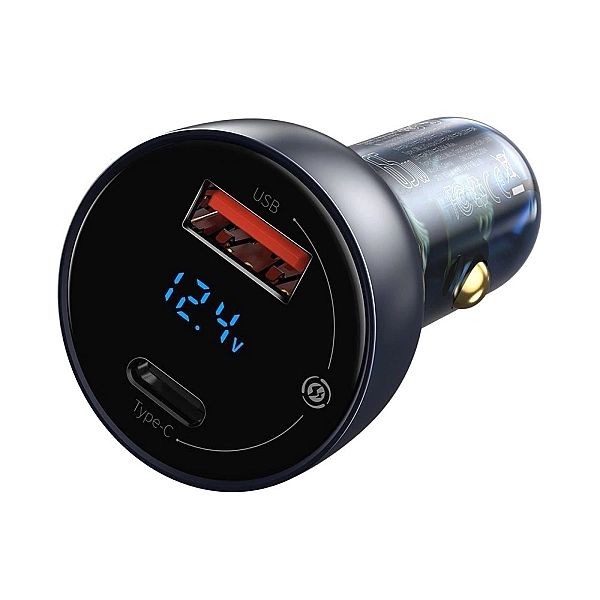 Baseus ładowarka samochodowa USB / USB Typ C 65 W 5 A SCP Quick Charge