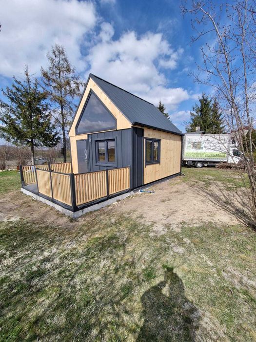 Domek letniskowy, domek ogrodowy, Nowoczesna Stodoła 4,5x5,5m