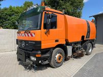 Usługi zamiatarką, czyszczenie ulic,  zamiatanie mechaniczne z myjką