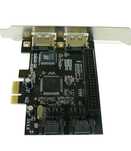 Karta kontrolera SATA lub eSATA i IDE przez PCIe PCI Express - 2 porty