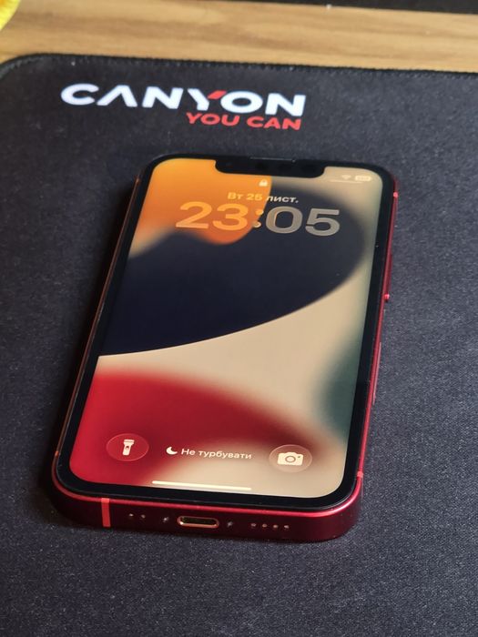 iPhone 13 mini red чевроний красный 128gb