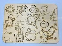 puzzle z sklejki