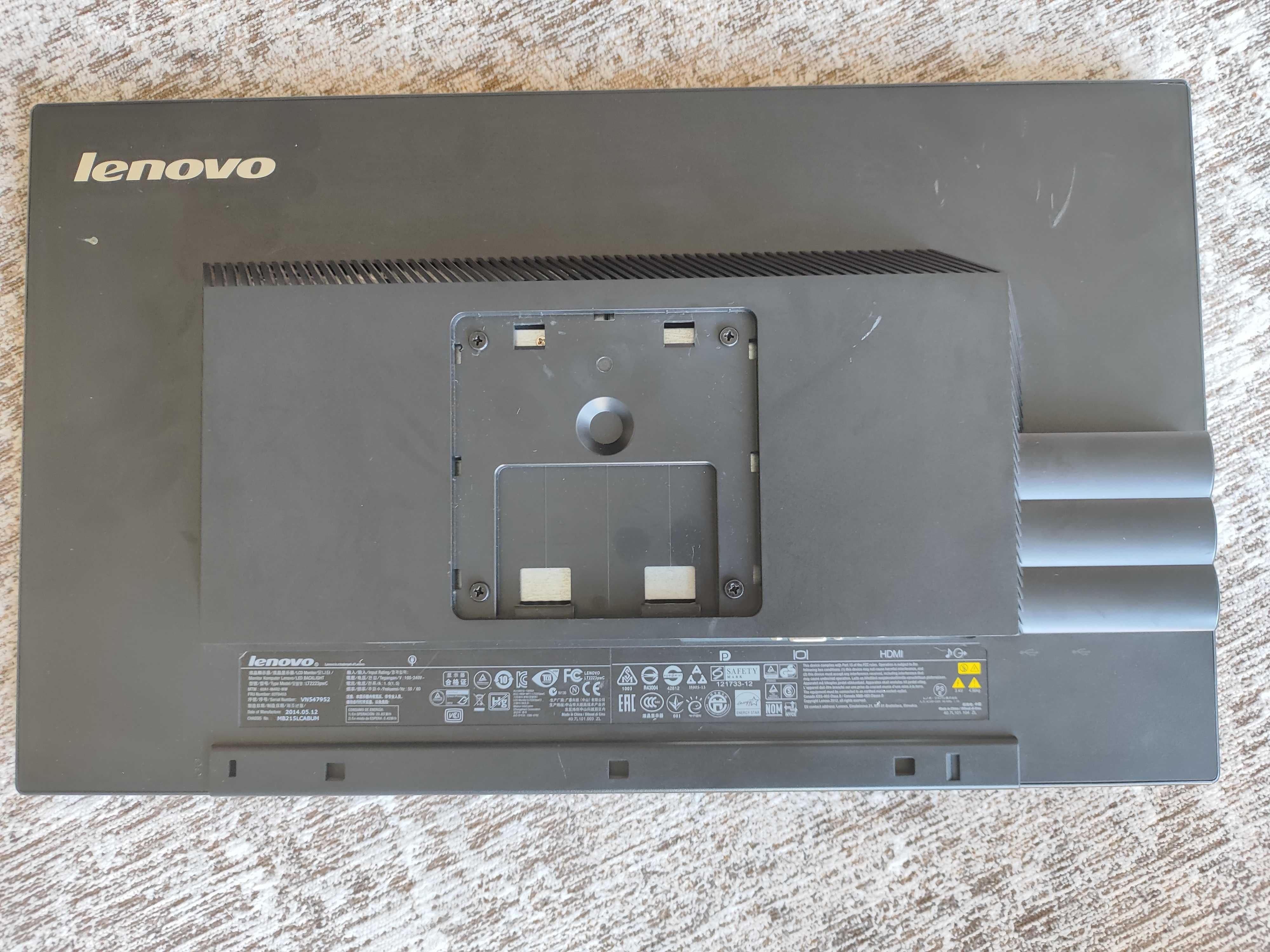 Monitor Lenovo ThinkVision LT2223PWC 21/22"