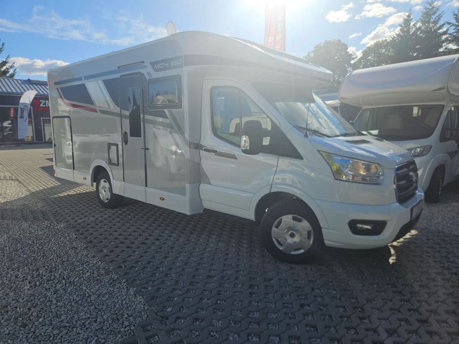 McLOUIS 860 - NOWY ZIMOWY 5 OSOB PÓŁINTEGRA 6,99M ZMM KAMPERY TRZCIANKA  NOWY Model  2026 Nowy DESIGN