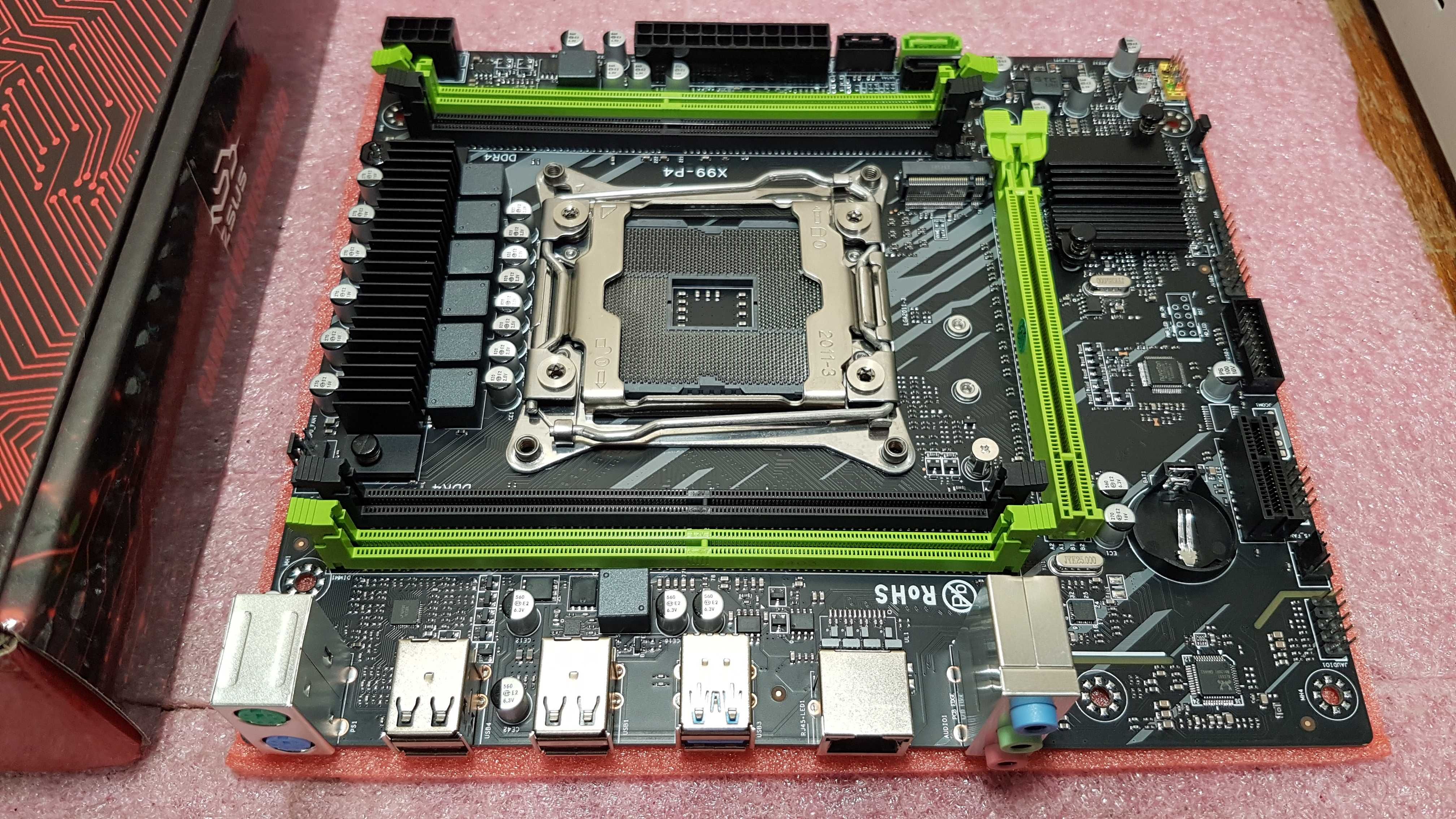Комплект ZSUS X99 P4 LGA2011 Xeon E5 2650 V4 DDR4 16GB в наявності