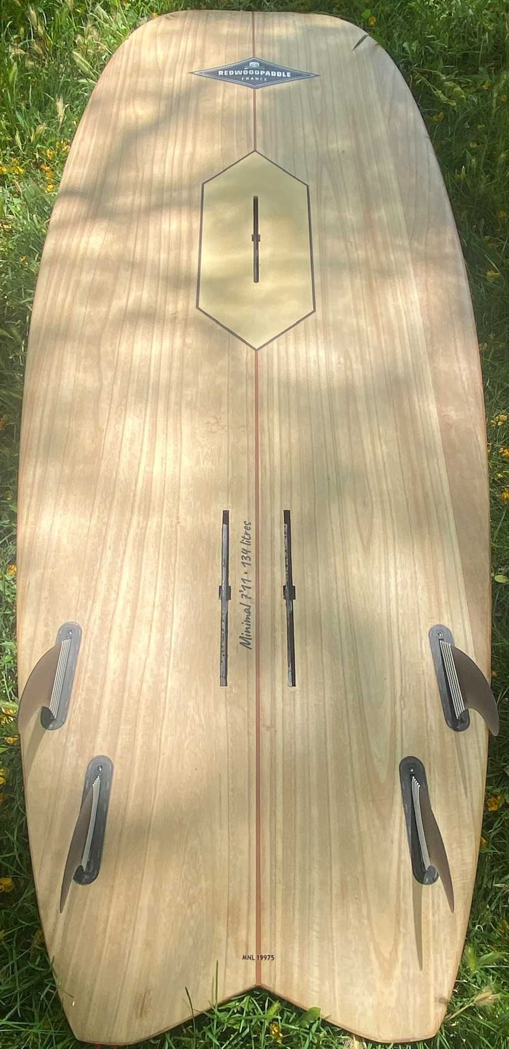 Prancha RWP Minimal Natural Wood - SUP / Wing SUP / Wing Foil