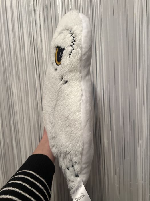 Мяка іграшка подушка Букля Гедвіґа сова Гаррі Поттер