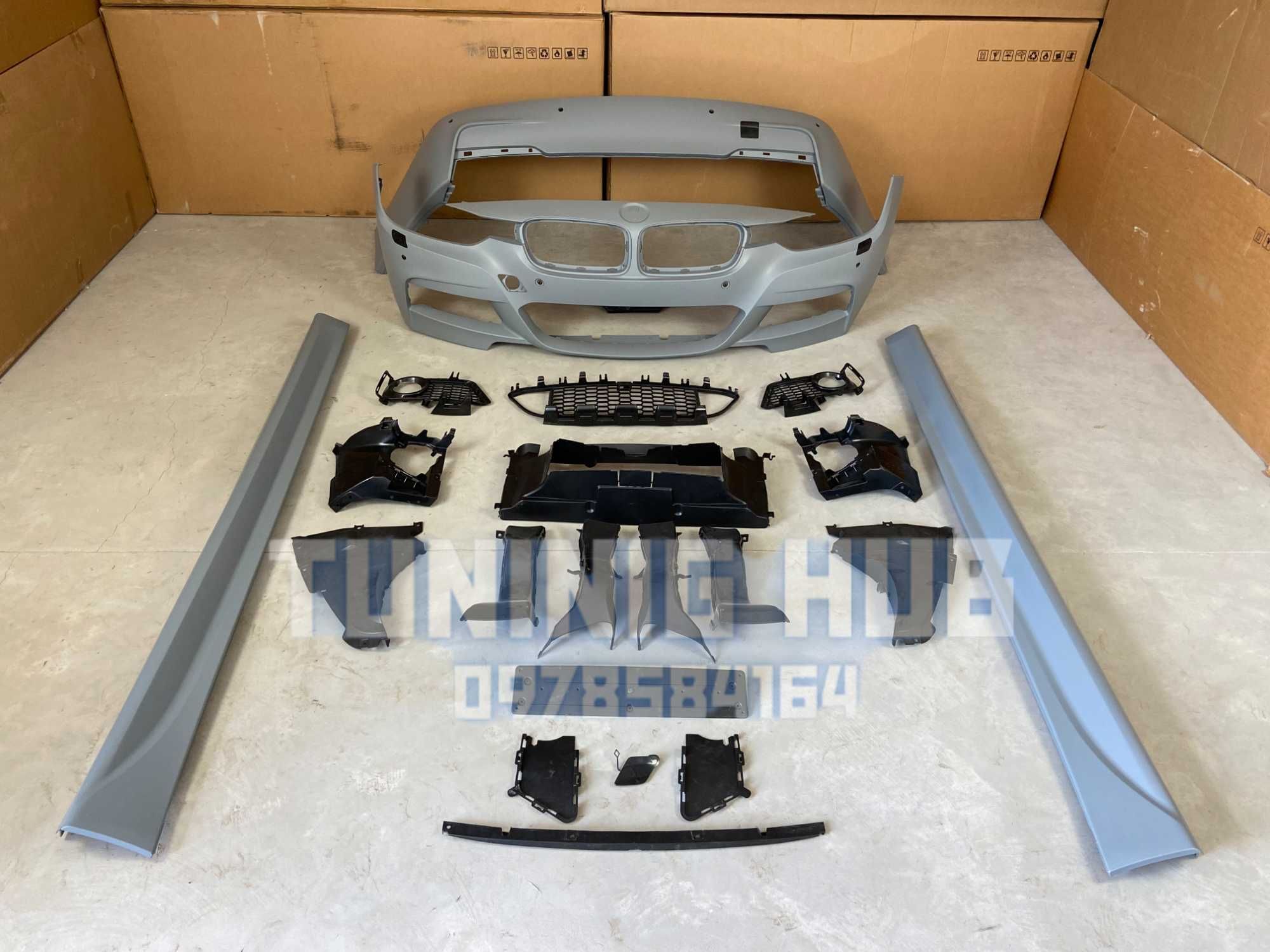 обвес bmw бмв f30 f31 m-paket  бампер передний задний пороги м пакет