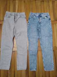 jeansy 2 szt. rozmiar 140 H&M