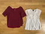 Tunicas H&M e Promod