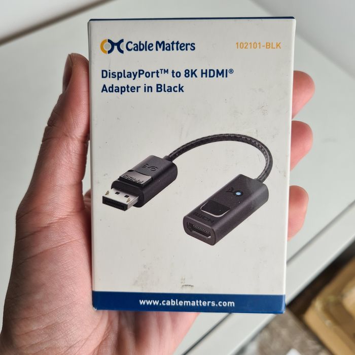 Кабель Cable Matters Displayport Hdmi