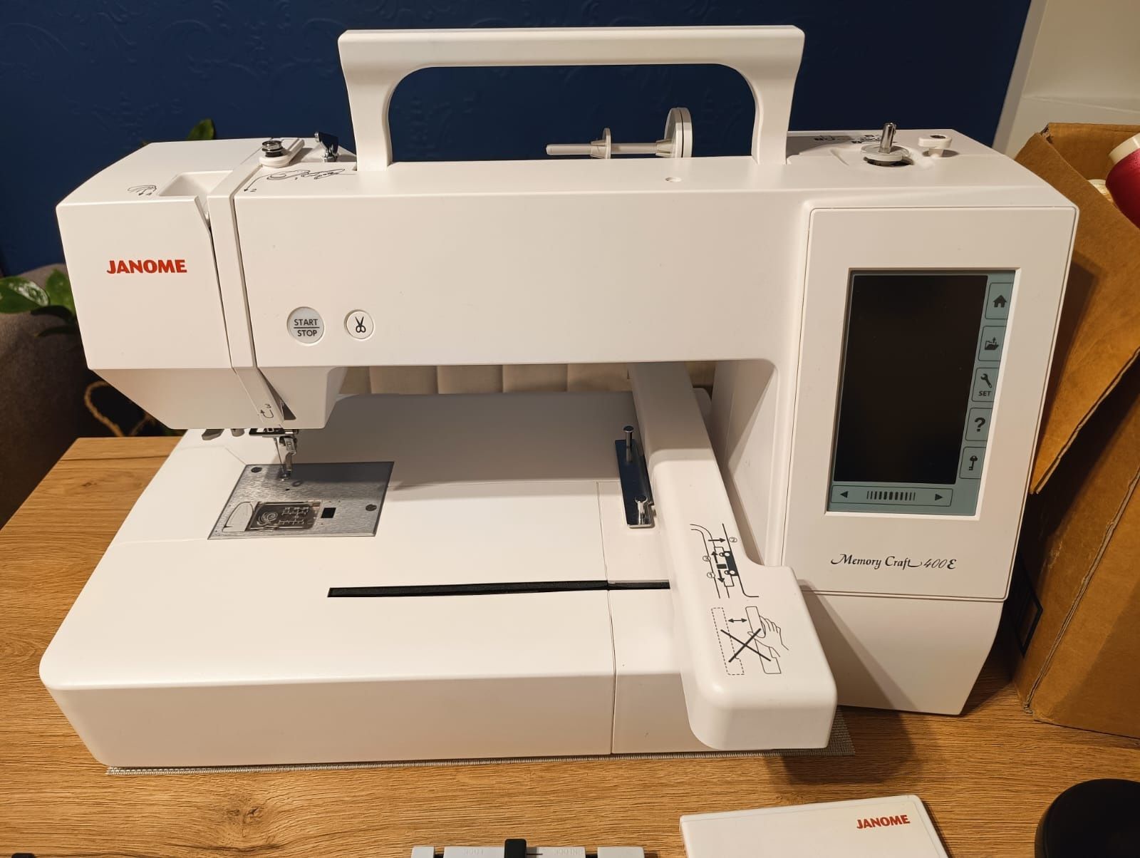 Hafciarka Janome Memory Craft 400E Cena nie podlega negocjacji  !