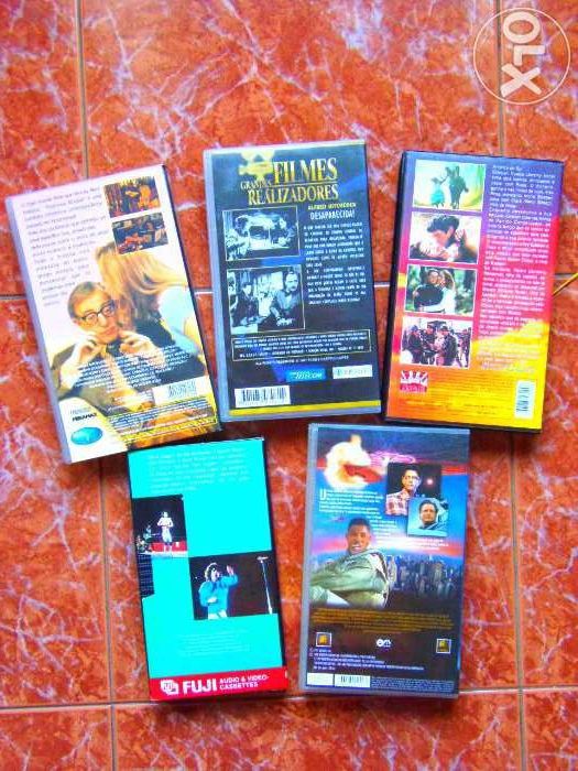 Cassetes VHS Originais de qualidade