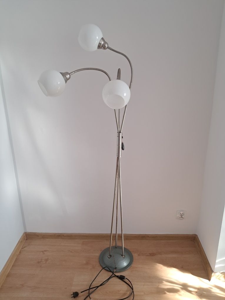 Lampa stojaca, regulowana, lata 60-te,PRL