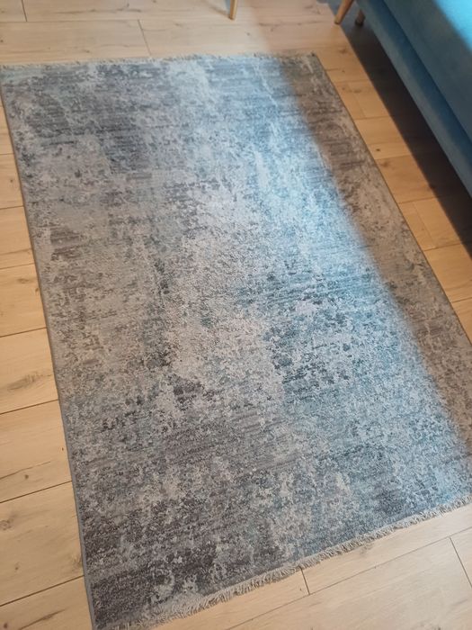 Dywan  szaro-niebieski 160x 100