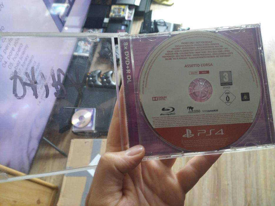 Gra Asseto Corsa Ps4 PlayStation 4 Promo disc