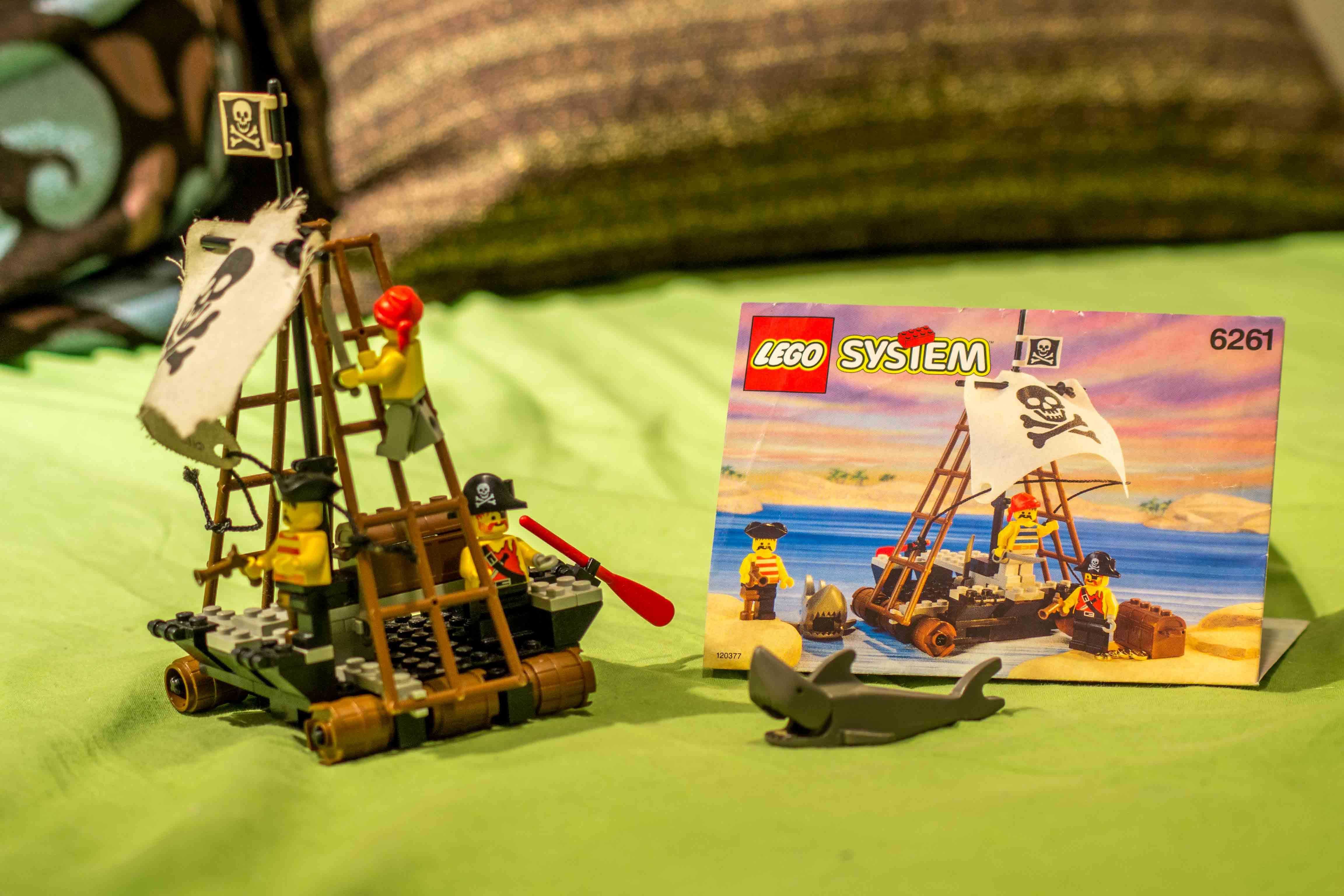 Lego 6261 Pirates Raft Raiders