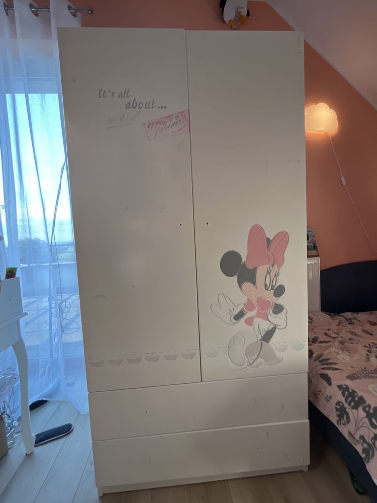 Szafa dziecieca biala