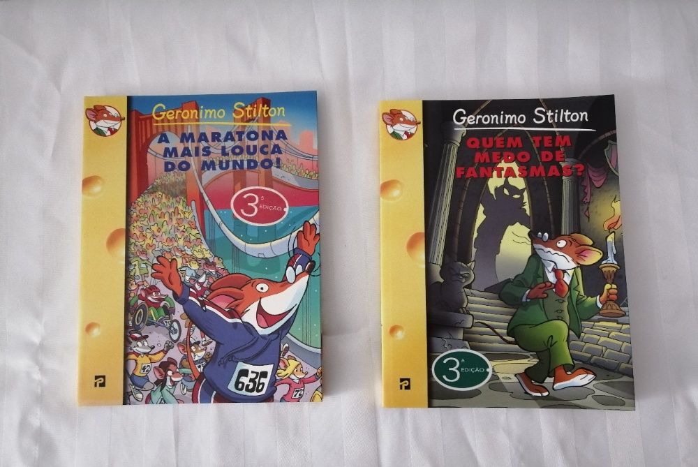 Livros juvenis coleção Geronimo Stilton