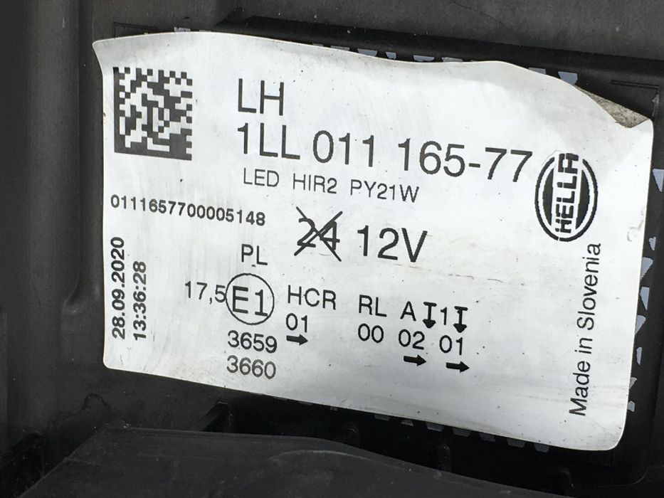 Фара передня ліва OPEL INSIGNIA 2013-2017 13409908