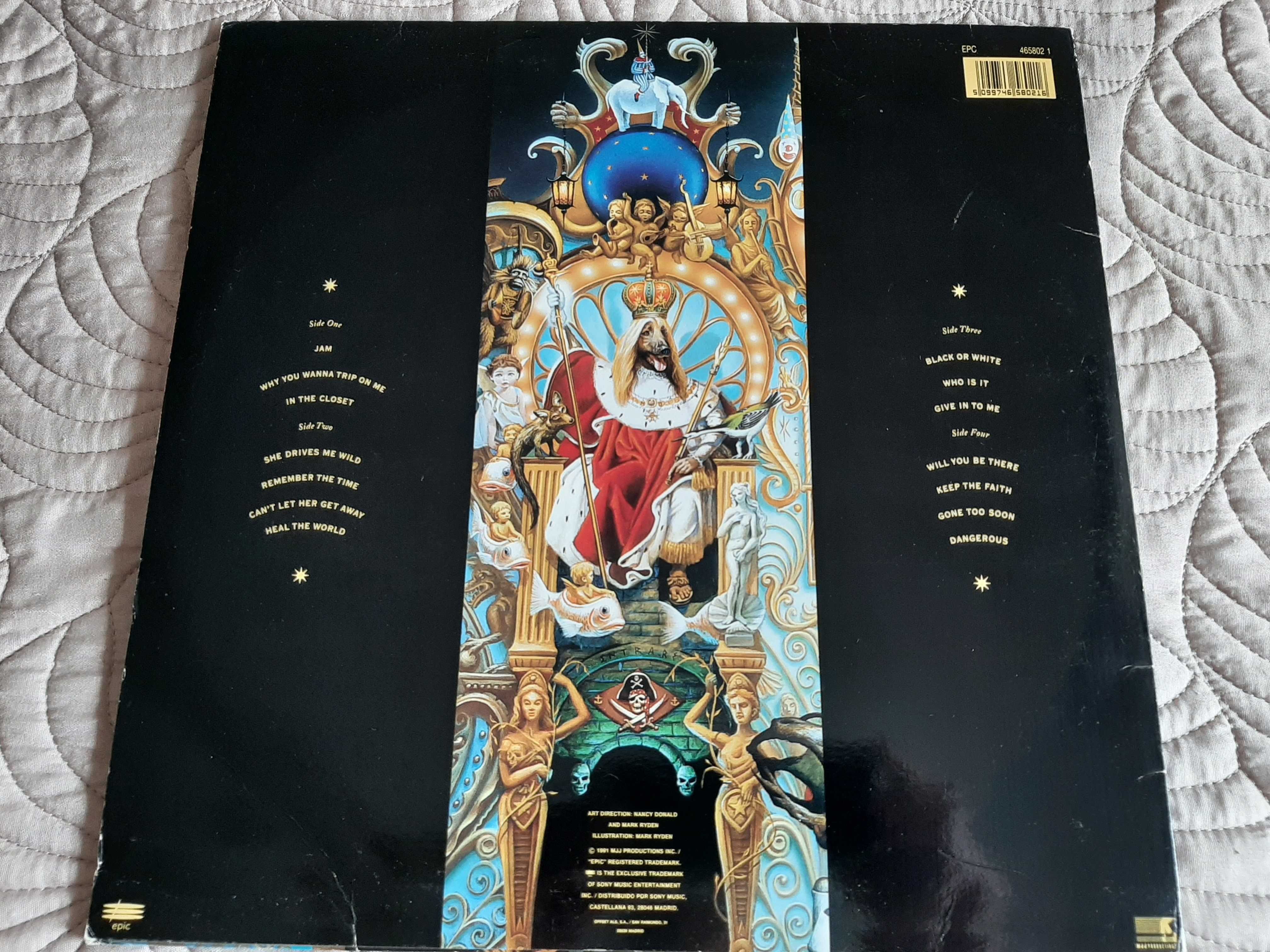 Michael Jackson - Dangerous - Espanha - 2 x Vinil LP