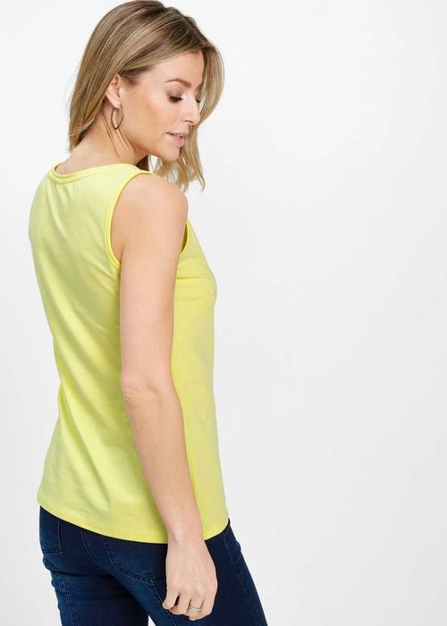 B.P.C top cytrynowy z cyrkoniami 40/42.