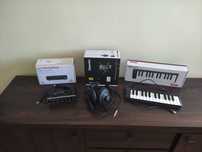 Behringer UMC202HD + Nektar SE25 + Superlux HD-668B