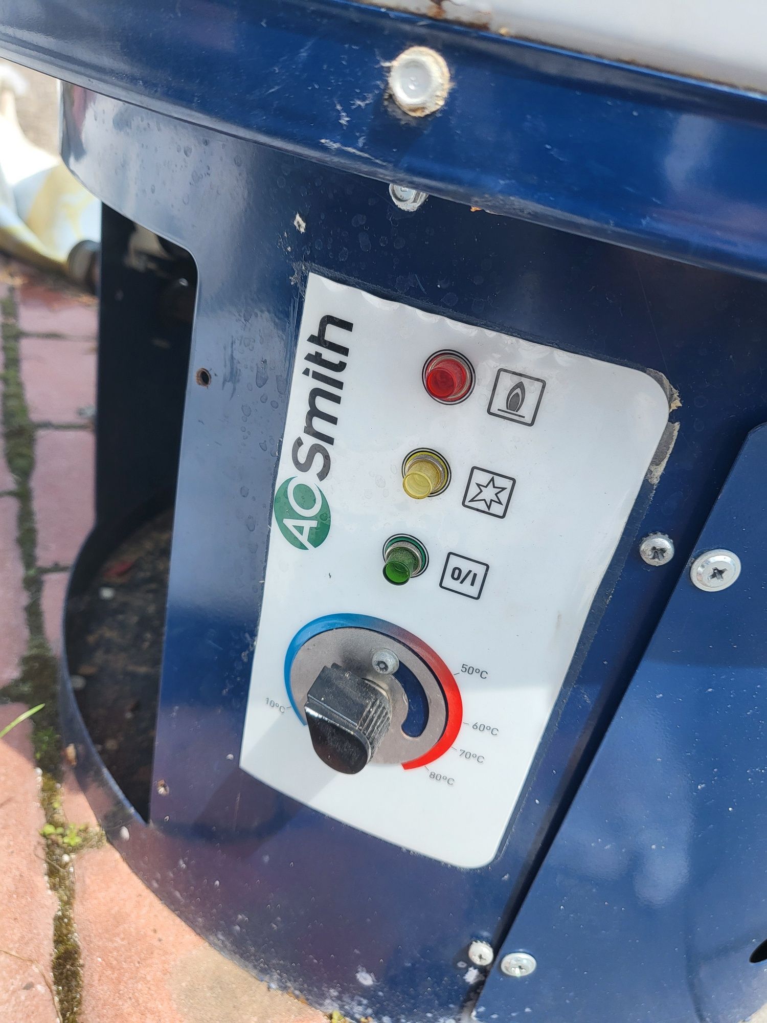 Boiler gazowy 200 l  ao smiht twi 45- 190 45kw nierdzewny cwu