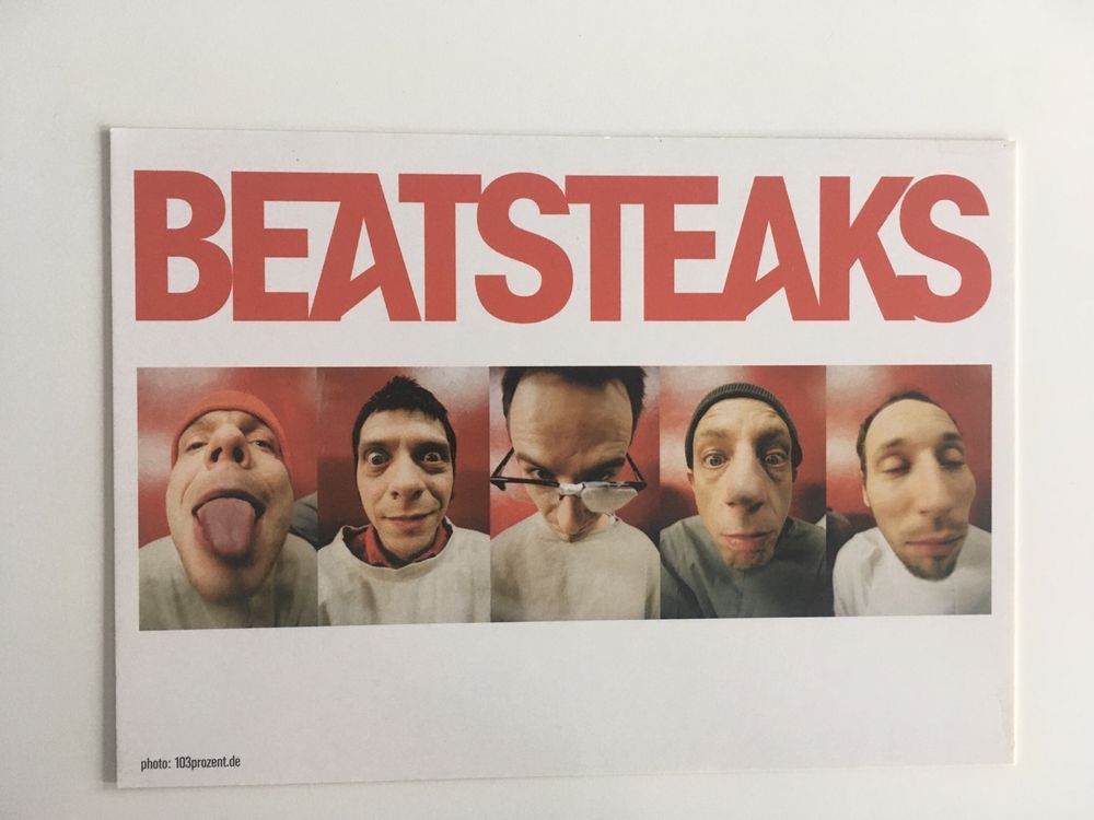 Pocztówka Beatsteaks vintage