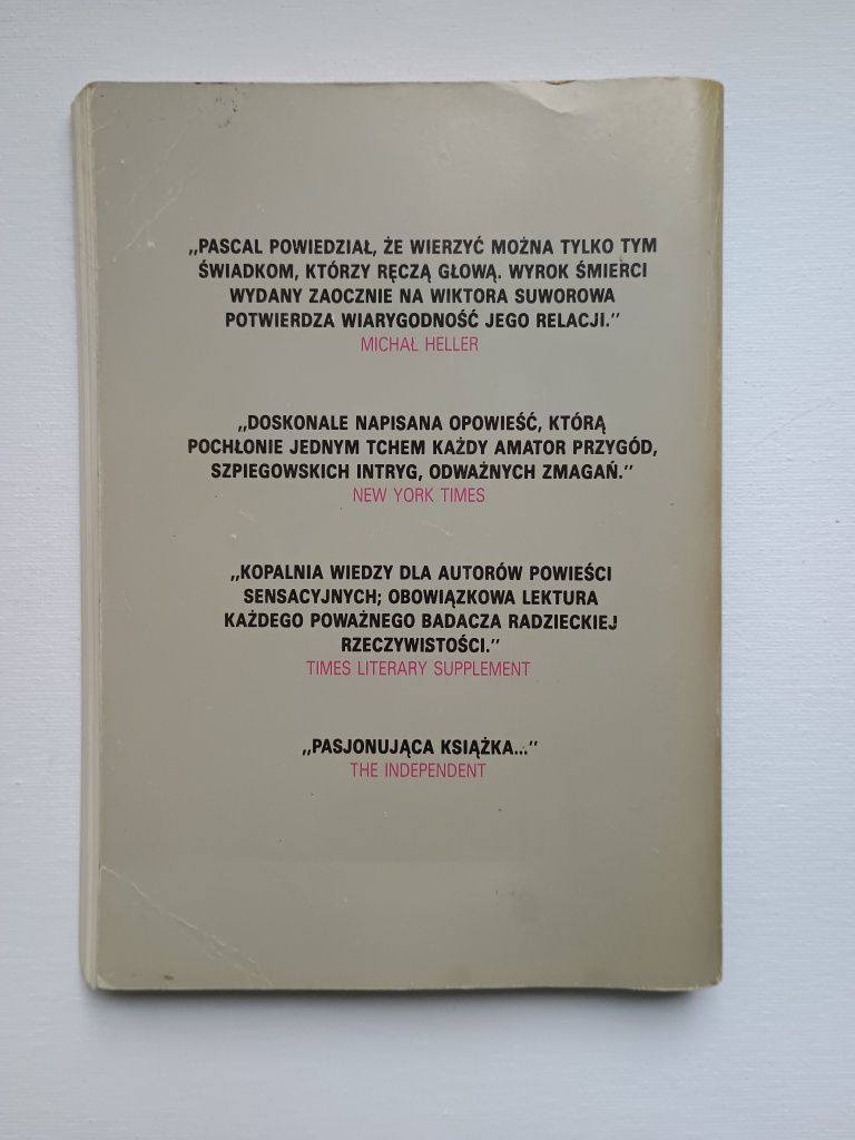 W. Suworow. Akwarium. Wyd.III, wyd. Editions Spotkania, 1992r.
