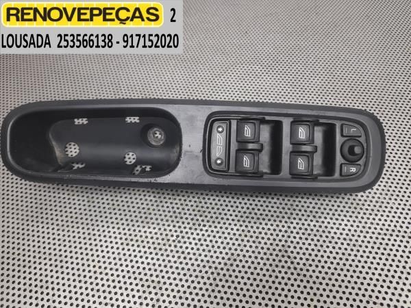 Comando / botão / interruptor vidros frente esquerdo VOLVO C70 II Cabr