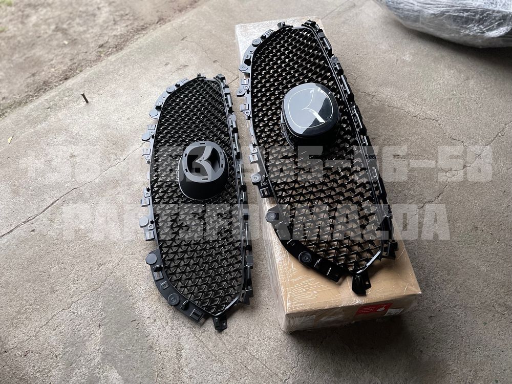 Продолжение капота,кронштейн Mazda CX5 KF СХ9 CX30 3 Bp 6 GL РЕШЕТКА