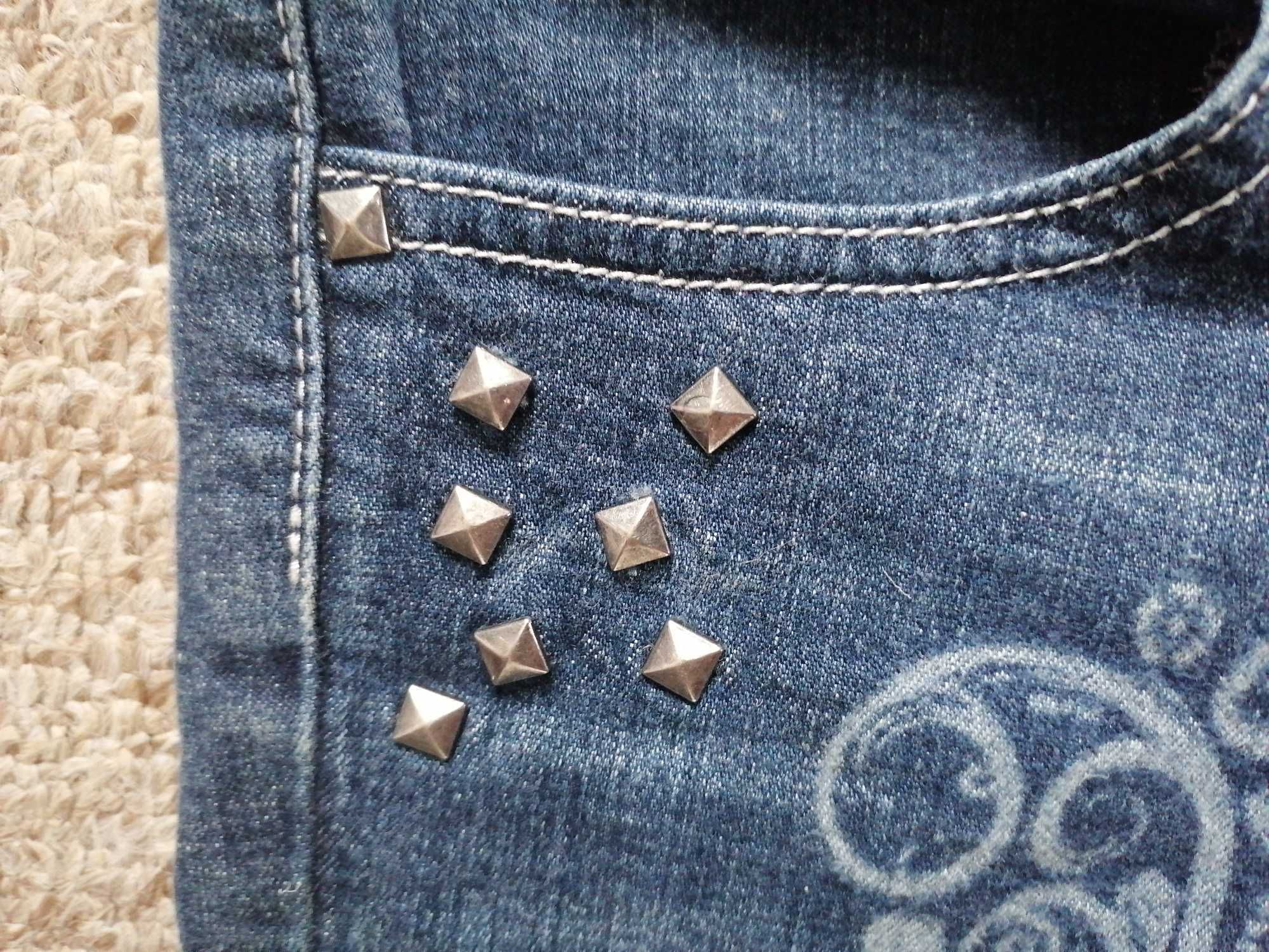 Spodnie jeansowe dla dziewczynki