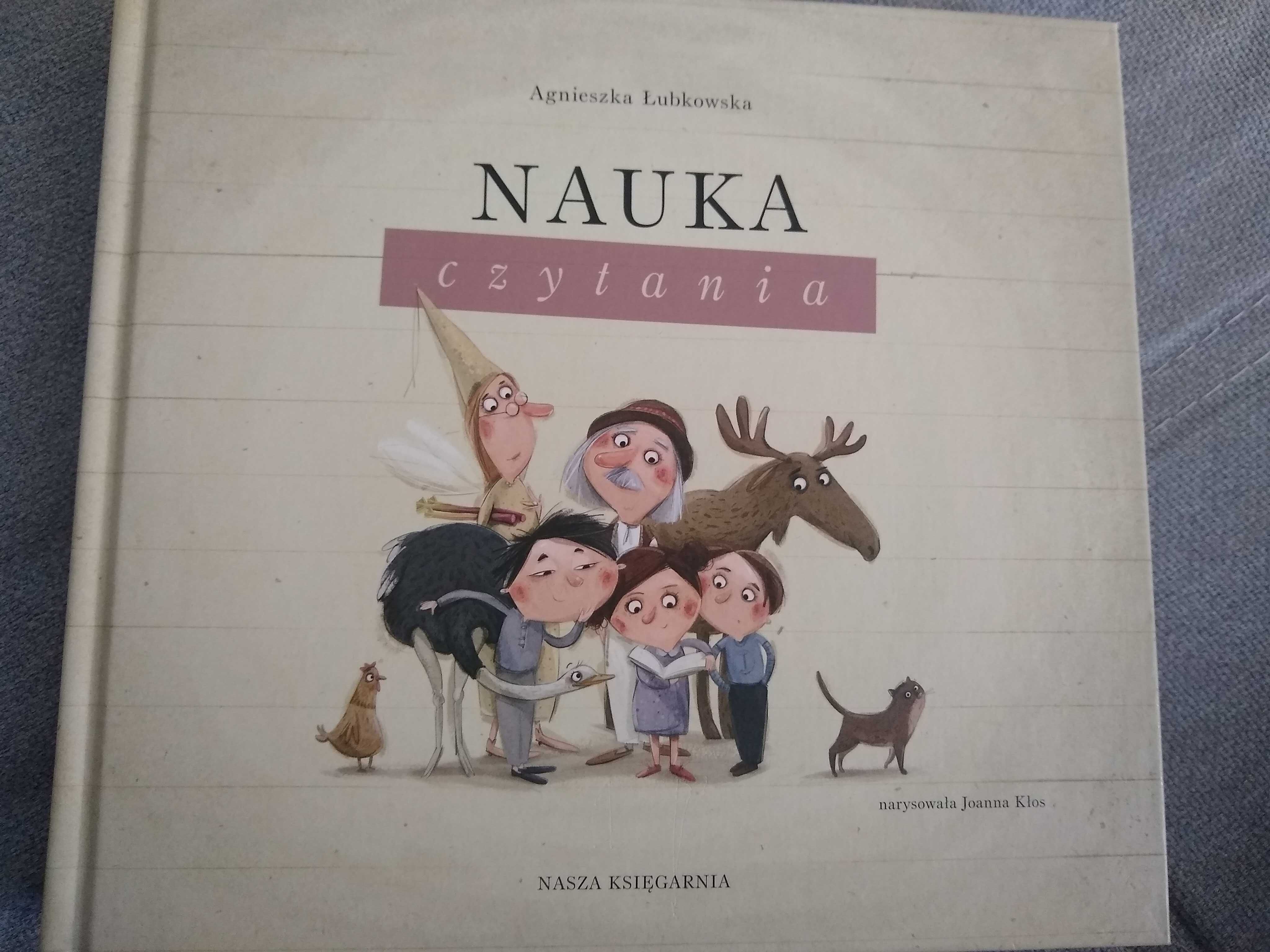 Książka edukacyjna "Nauka czytania"