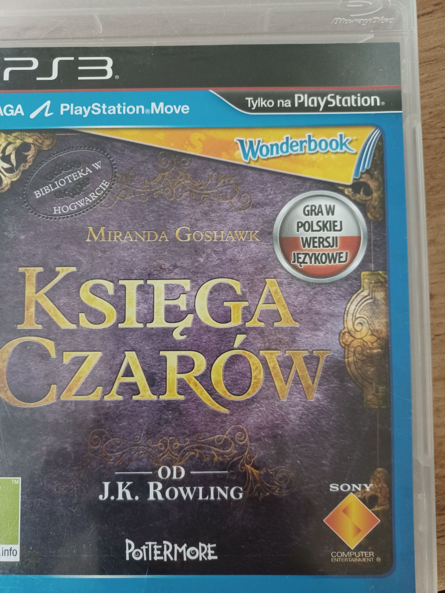 Księga czarów Wonderbook  PS 3