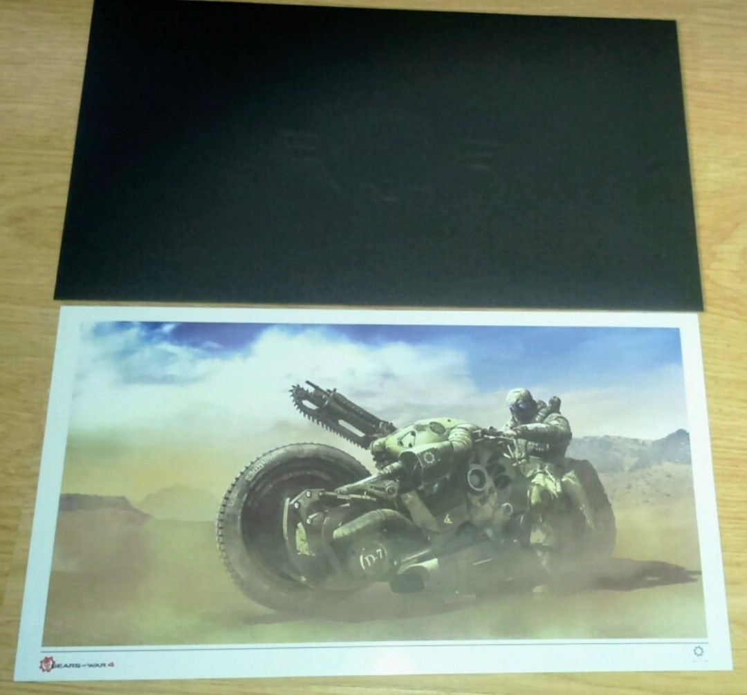 Gears of War Litografia z edycji kolekcjonerskiej Xbox One Series X PC