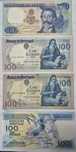 Diversas notas 100Esc. antigas
