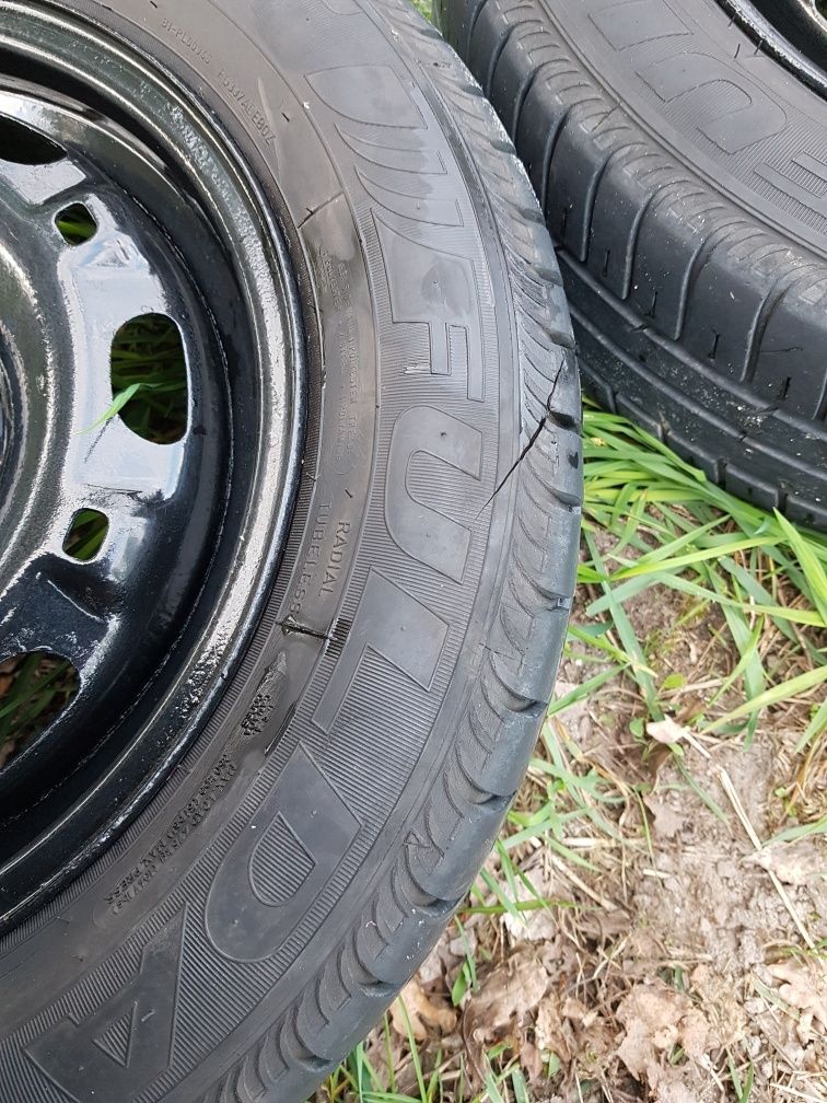 Koła 14 cali z oponami Fulda 175/65 R14