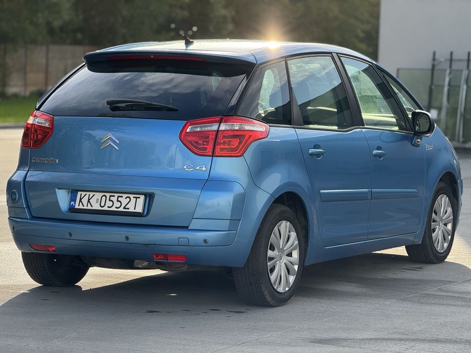Citroen C4 Picasso 1.6 benzyna + gaz, 2010 rok, bezwypadkowy